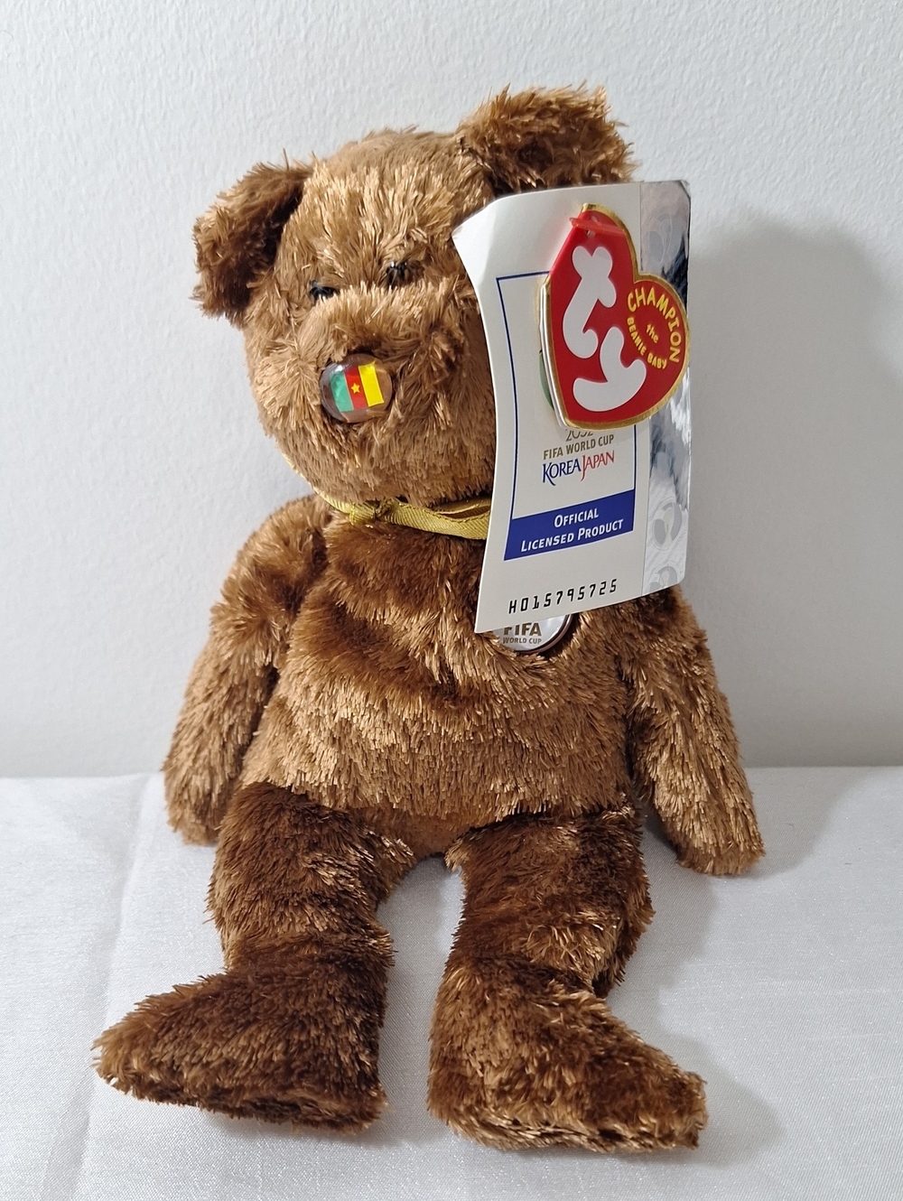 CAMEROON Ty Beanie Babies Bear